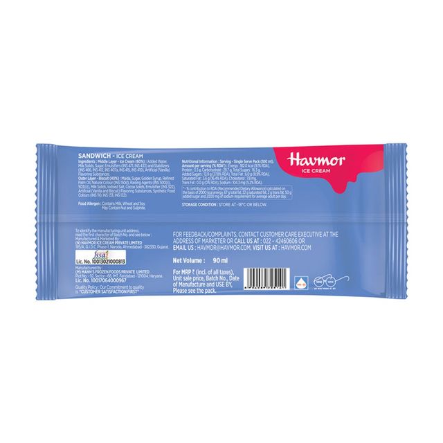 Havmor Sandwich