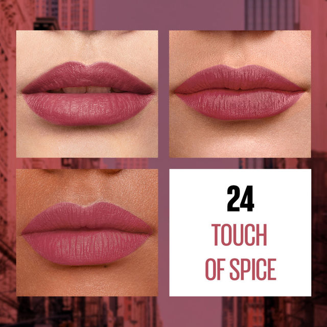 Maybelline New York Sensational Liquid Lipstick - Touch of Spice | Paraben Free