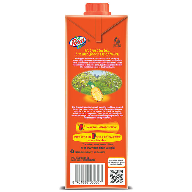 Dabur Real Fruit Power Pineapple Fruit Juice