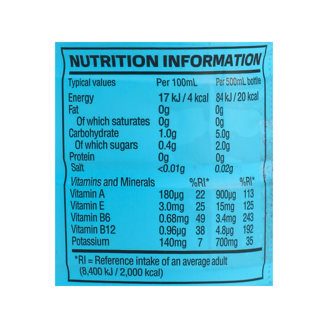 Prime Hydration Blue Raspberry Energy Drink