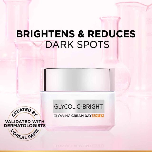 L'Oreal Paris Glycolic Acid Bright Day Cream With SPF 17