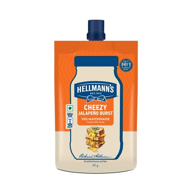 Hellmann's Cheezy Jalapeno Burst Mayo
