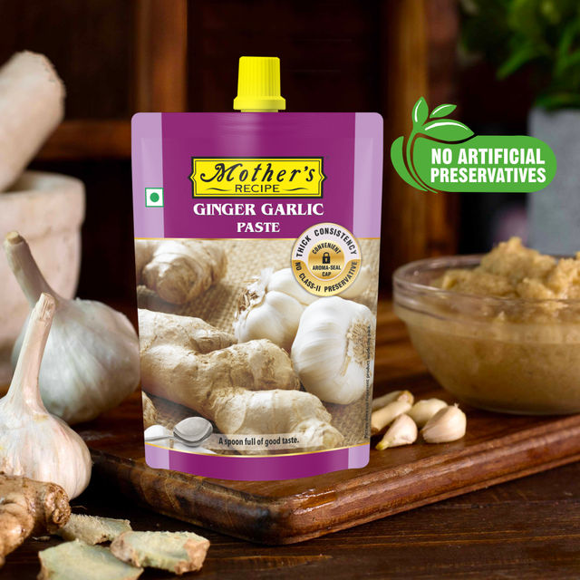 Mother's Recipe Ginger & Garlic Paste 200 g Combo
