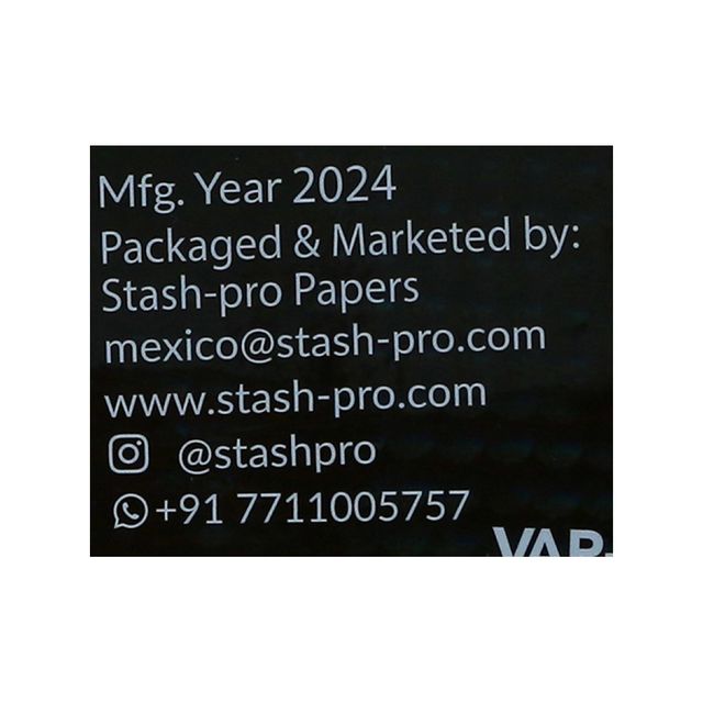 Stash-Pro Brown Party Cone Rolling Paper By Stash Pro(Pack)
