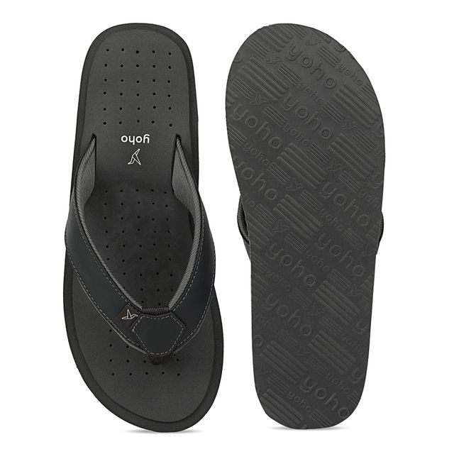 Yoho Men's Slippers ArchFlex | Monsoon Grey - UK10