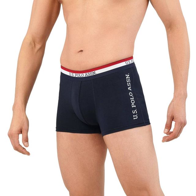 U.S. Polo Assn. | Underwear Pack of 2 | M | Trunks | ET002 | Navy and White