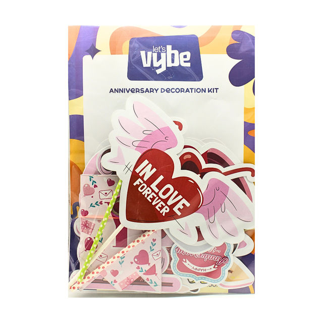 Let's Vybe Anniversary Decoration Kit