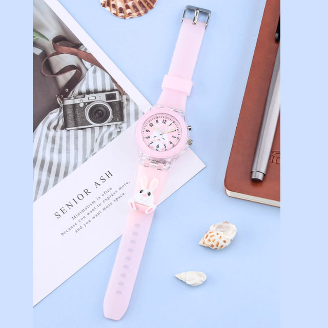 Kids Analog Watch With LED