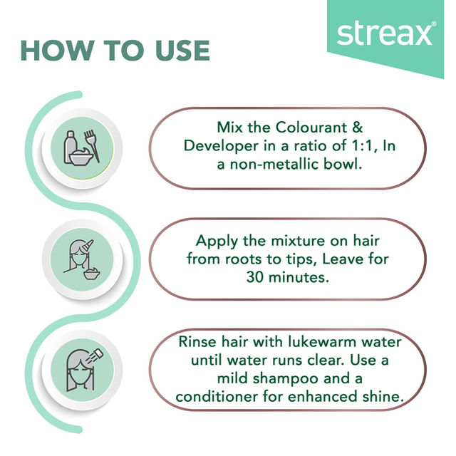 Streax Cream Hair Colour Dark Brown