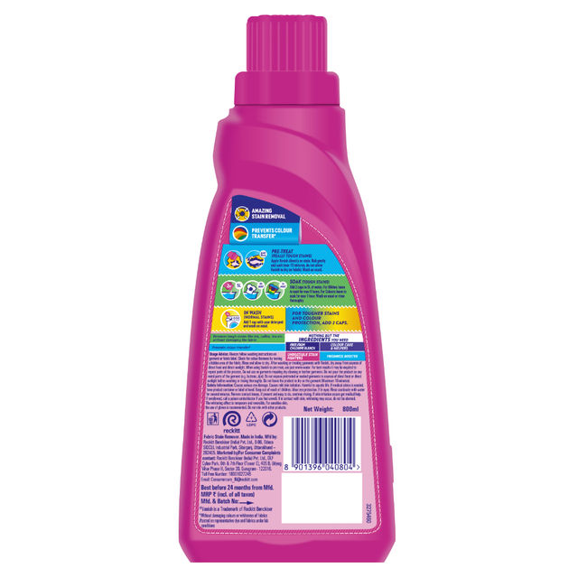Vanish Liquid - Stain Remover & Detergent Booster For Clothes 800 ml Combo