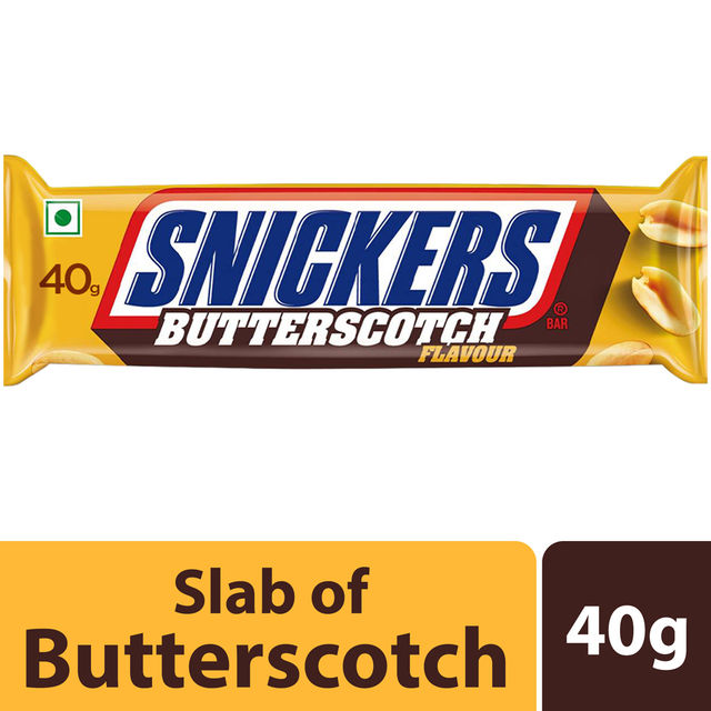 Snickers Chocolate Bar Loaded with Butterscotch & Caramel
