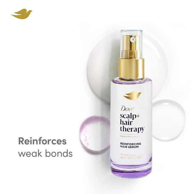 Dove Scalp+Hair Therapy Density Boost Reinforcing Hair Serum With 1% Prolipids & Multipeptides