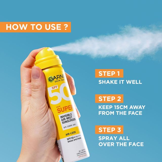 Garnier Super Uv Invisible Air Mist Sunscreen