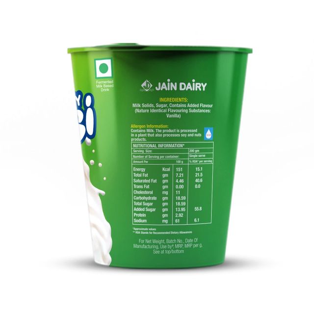 Jain Dairy Regular Plain Lassi