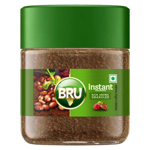 Bru Arabica and Robusta Pure Instant Pure Coffee