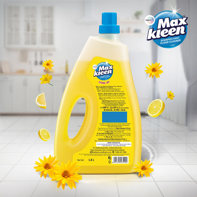 Maxkleen Citrus Joy Disinfectant Floor Cleaner | Can
