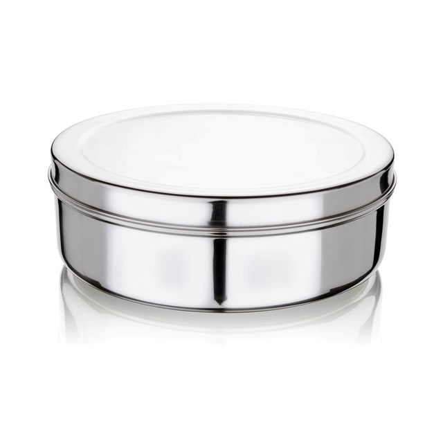 Steelera Stainless Steel Masala Dabba/ Organiser | 7 Containers And Small Spoon | Food Safe