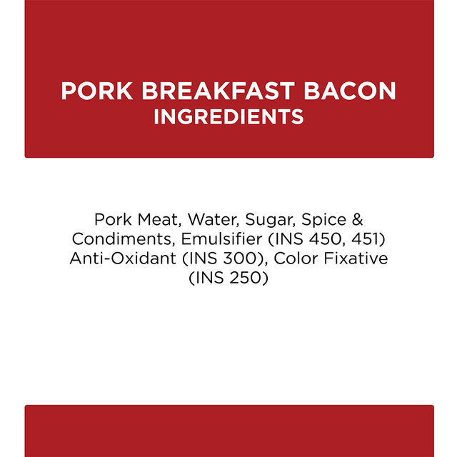 Prasuma Frozen Pork Breakfast Bacon(300gms) & Prasuma Frozen Pork Sausage(250gms) Combo