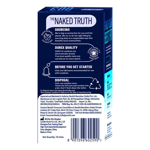 Durex Invisible 003 Condom