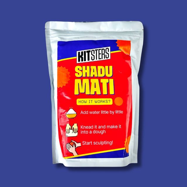 Eco-Friendly Shadu Mati Clay For Making Ganesha Idol