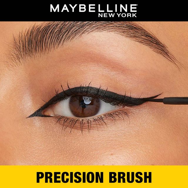 Maybelline New York Colossal Kajal Black Fix With Aloe Vera(0.35gms), Maybelline New York Volume Express Colossal Mascara Waterproof Black(10ml) & Maybelline Eyeliner - Bold Black | Waterproof(1pc) Combo