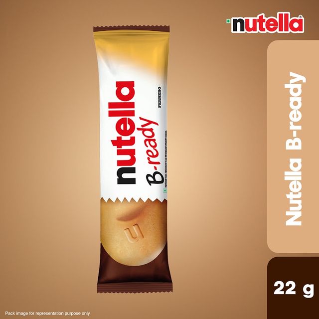 Nutella Crunchy Wafer Shell Filled With Creamy Nutella