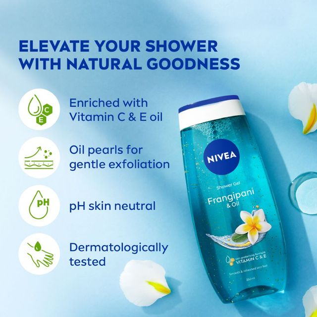 Nivea Frangipani & Oil Shower Gel