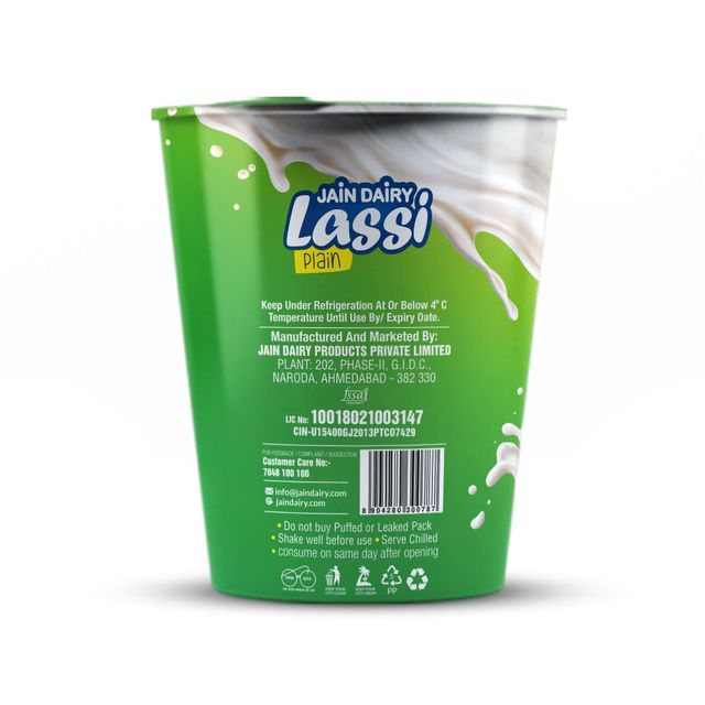 Jain Dairy Regular Plain Lassi