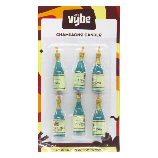 Let's Vybe Champagne Candle