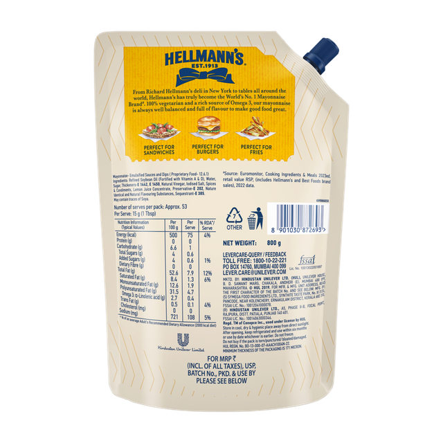 Hellmann's Veg Mayonnaise