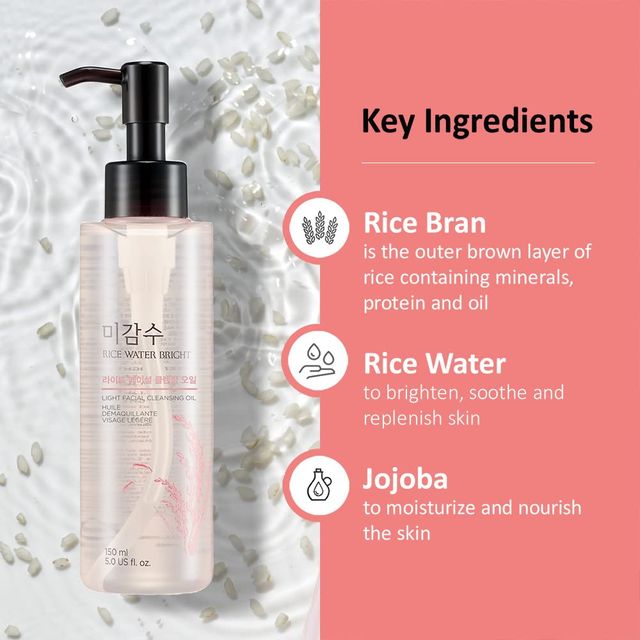 The Face Shop Rice Water Bright Light Cleansing Oil