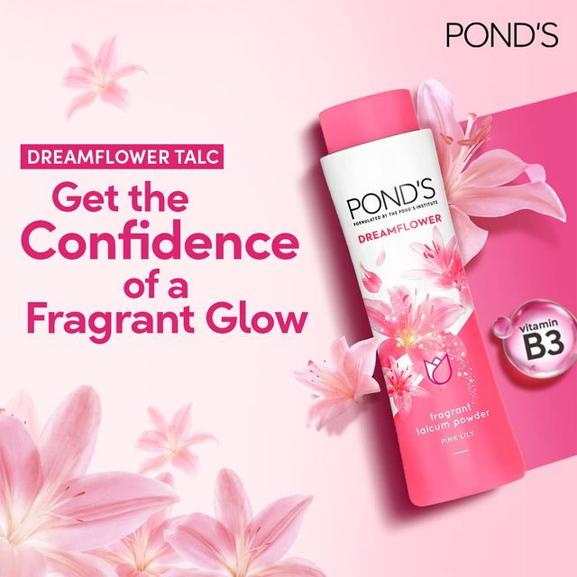 Pond'S Dreamflower Fragrant Talc