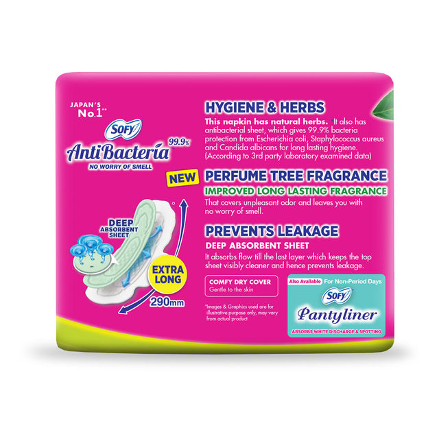 Sofy Antibacteria XL Sanitary Pads