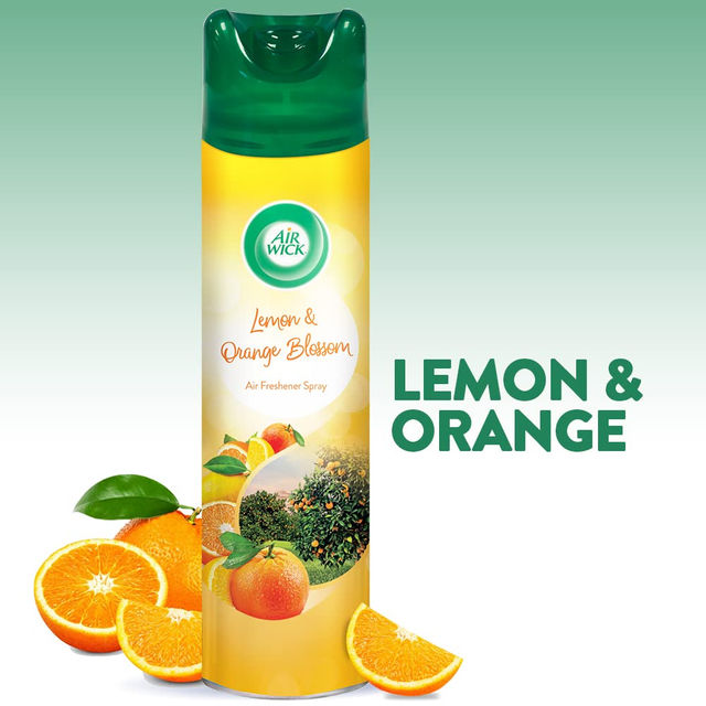 Airwick Room Air Freshener Spray Aerosol - Lemon & Orange Blossom