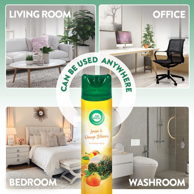 Airwick Room Air Freshener Spray Aerosol - Lemon & Orange Blossom