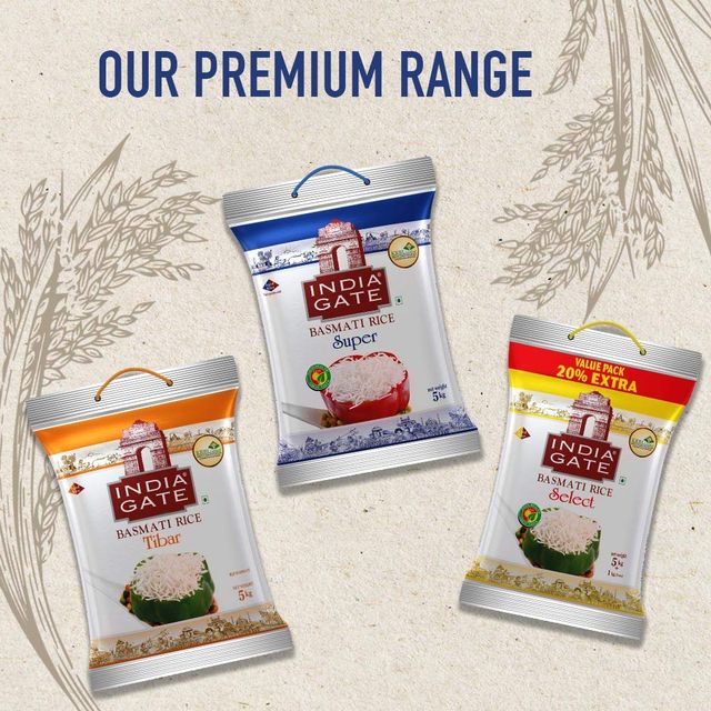 India Gate Flavourful and Fine Super Basmati Rice | Perfectly Aged Rice