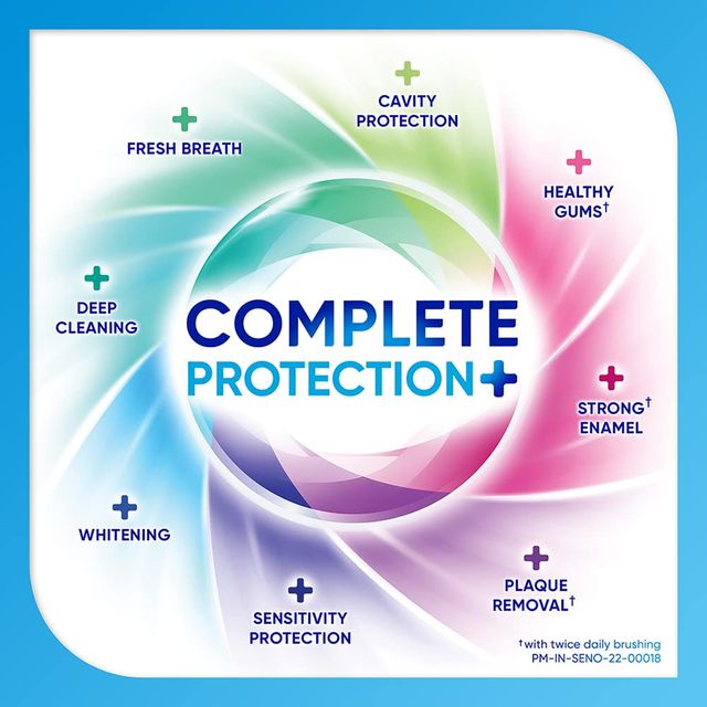 Sensodyne Toothpaste Complete Protection+, All in One Daily Oral Care Tooth Paste Combo Pack