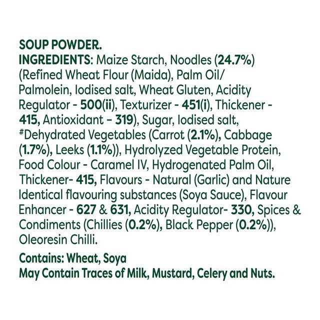 Knorr International Hong Kong Manchow Noodle Soup 44 g Combo
