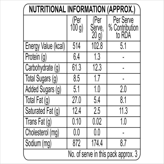 Crax Cheese Balls 65 g Combo