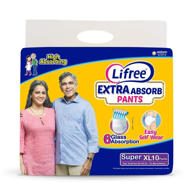 Lifree Extra Absorbent Adult Diaper Pants Extra Large