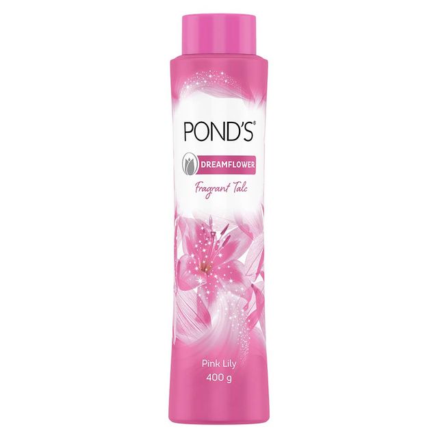 Pond's Dreamflower Fragrant Talcum Powder Pink Lily