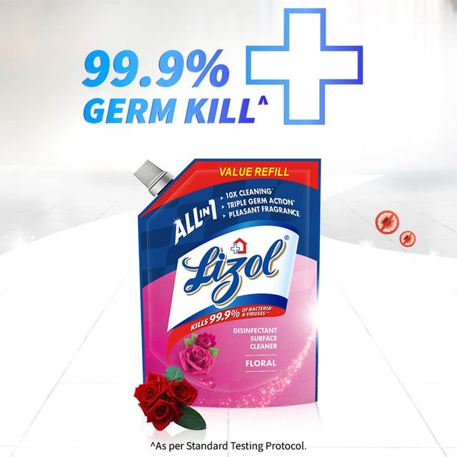 Lizol Floral Floor Cleaner Liquid