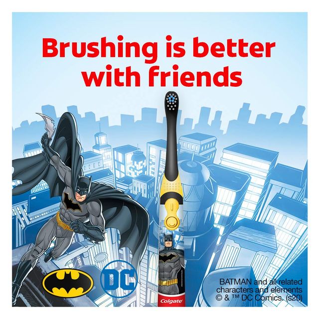 Colgate Cartoon Baby Toothbrush For Kids | Multicolour | 3+ years