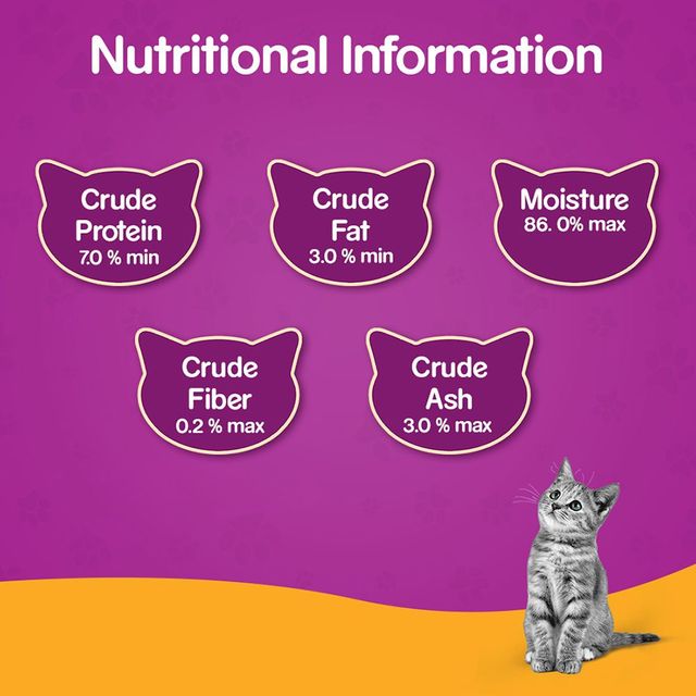 Whiskas Chicken in Gravy, Adult Wet Cat Food 80 g Combo