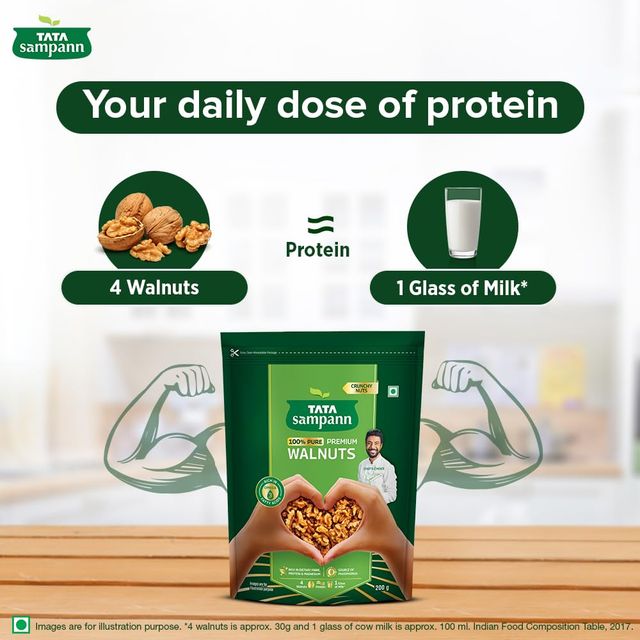 Tata Sampann 100% Pure Premium Walnuts/Akhrot