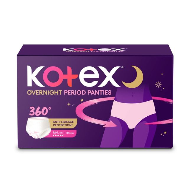 Kotex Overnight Period Panties | M-L
