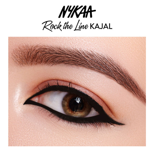 Nykaa Rock The Line Kajal Eyeliner - 001 Jet Black