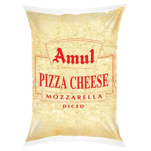Amul Pizza Cheese Mozzarella Diced