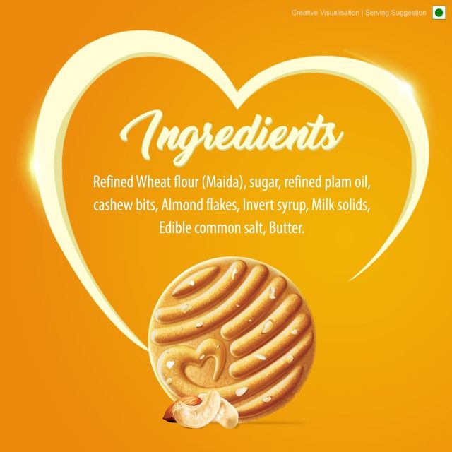 Sunfeast Mom's Magic Cashew & Almond Cookies Packet 560 g Combo