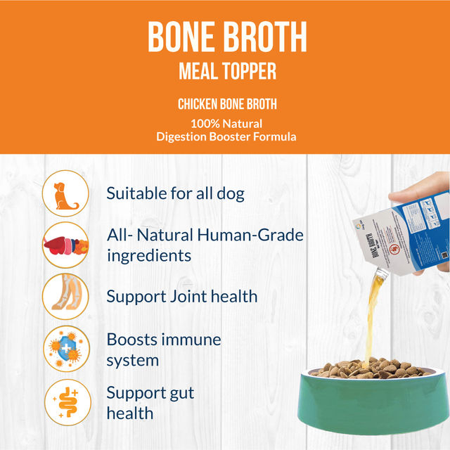 Goofy Tails Chicken Bone Broth for Dogs